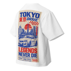 Tokyo Drive. Legends Never Die. — Oversized